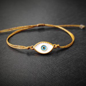 ΧΡΥΣΟ ΒΡΑΧΙΟΛΙ ΜΕ ΜΕΓΑΛΟ ΑΤΣΑΛΙΝΟ ΜΑΤΙ