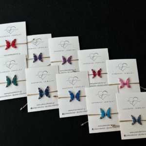 Μακραμέ βραχιόλι πεταλούδα